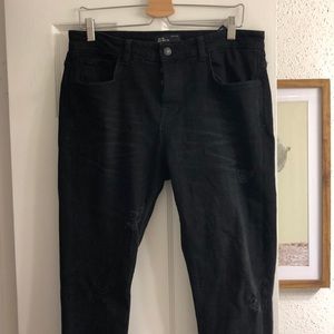 Men’s Black jeans from Zara